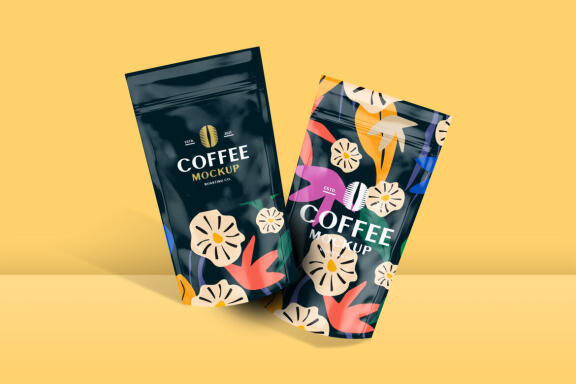 FREE Pouch Coffee mockup