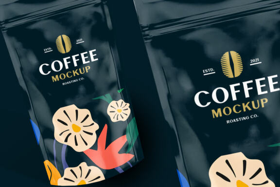 FREE Pouch Coffee mockup