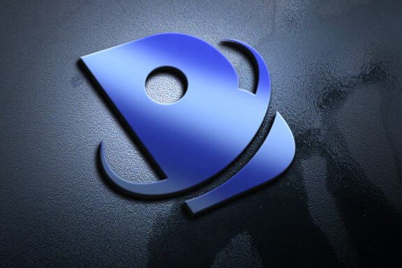 letter B logo creative design vector simple