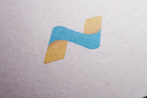 Letter N  logo design template vector