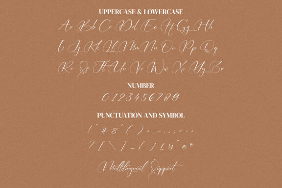 Adelinetha Charlote - Modern Calligraphy Font