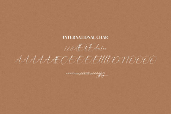 Adelinetha Charlote - Modern Calligraphy Font
