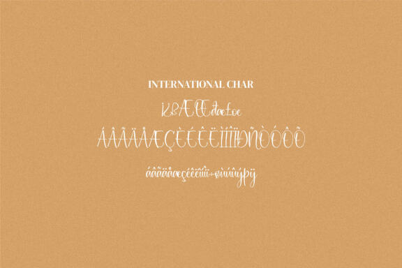 Aichella - Modern Script Font