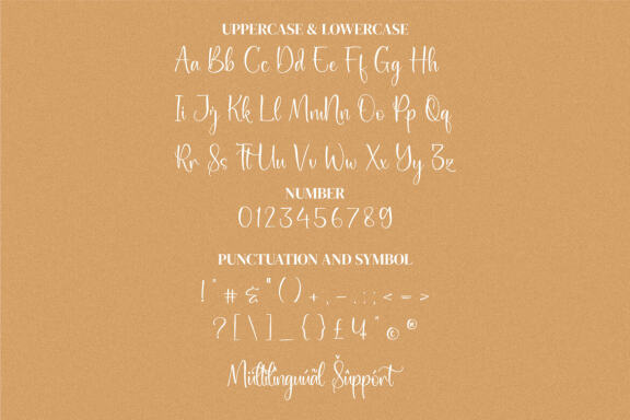 Aichella - Modern Script Font