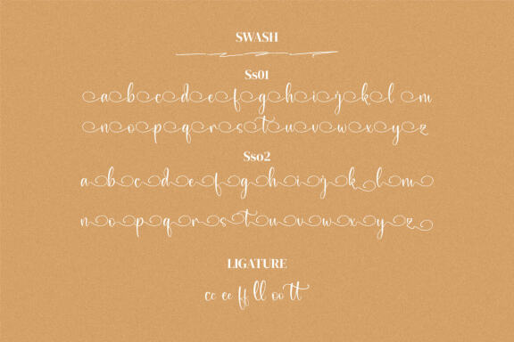Aichella - Modern Script Font