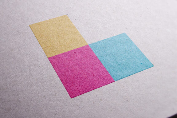 Initial L with rectangle concept icon logo design vector