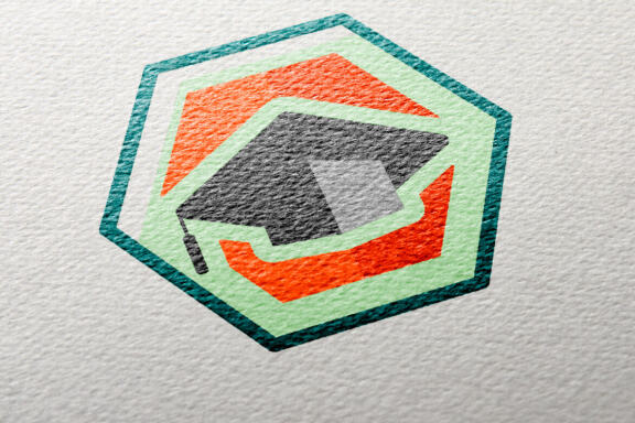 Graduation hat clipart design icon vector