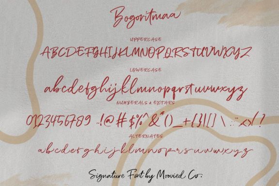 Bogoritmaa Signature