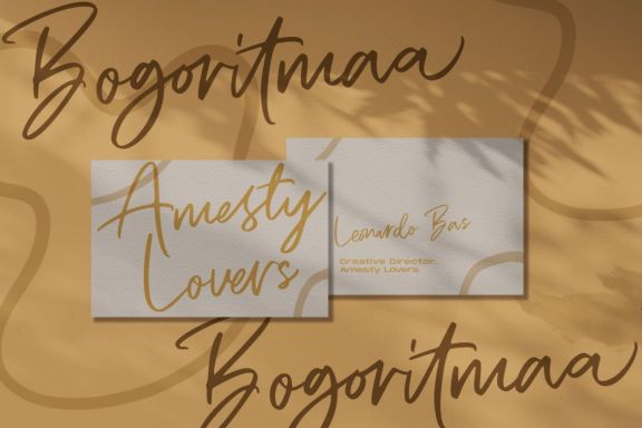 Bogoritmaa Signature