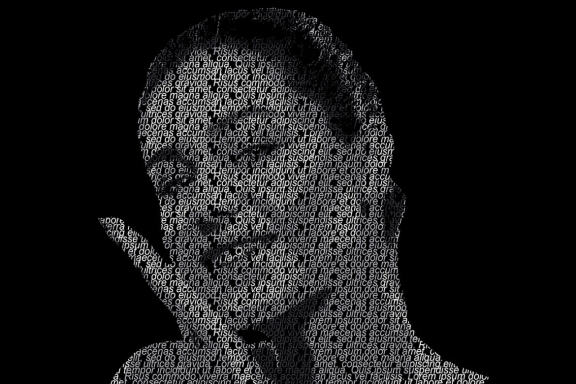 Text Portrait Poster Photoshop Action