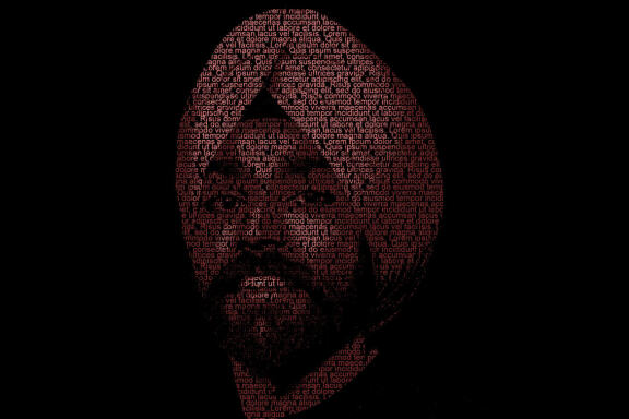 Text Portrait Poster Photoshop Action