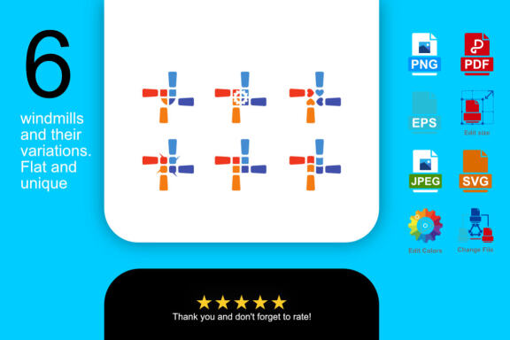 Windmill - FREE Logo Shapes