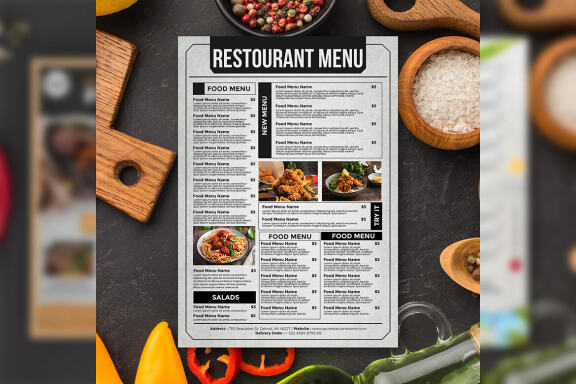 Classic Restaurant Menu