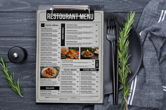 Classic Restaurant Menu