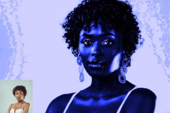 Ultraviolet Color Photoshop Action