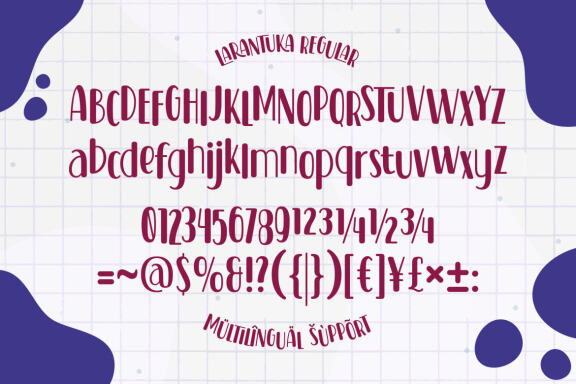 Larantuka - Playful Typeface