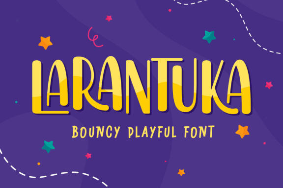 Larantuka - Playful Typeface