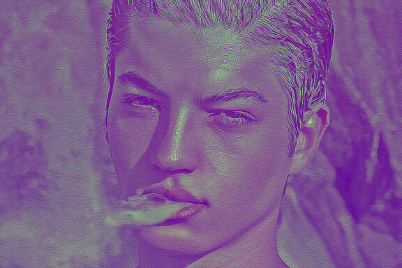 Acid Color Effect Photoshop Action
