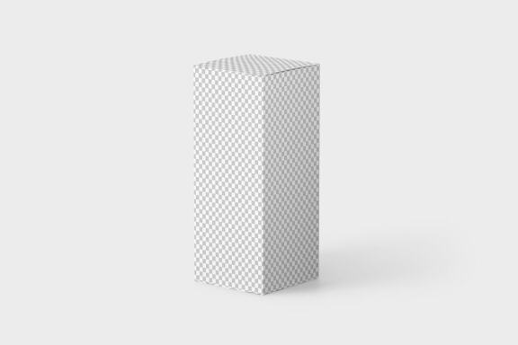 Long Rectangle Box Packaging Mockup