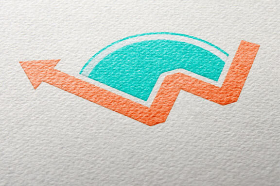 Accounting business  logo design vector