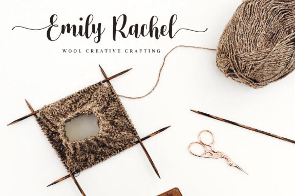 romantic together - a chic script font