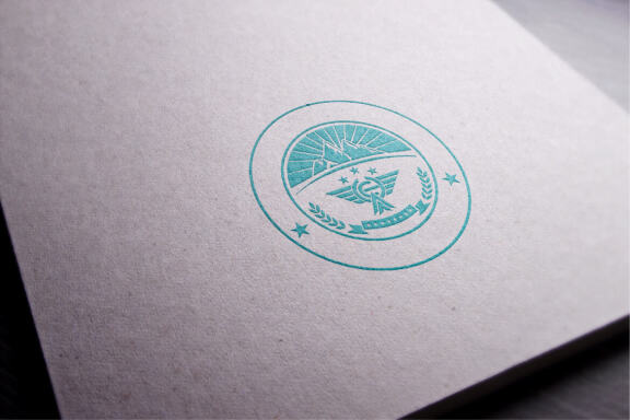 Academy icon logo  template vector design