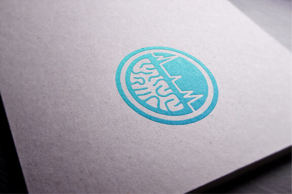 Brain wave  design logo vector illustration