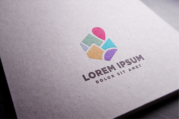 Location map logo template vector design illustration