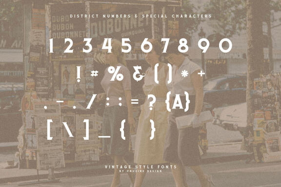 District Vintage Serif
