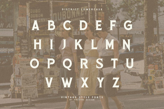 District Vintage Serif