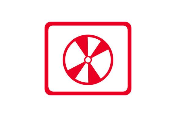 Fan icon design vector