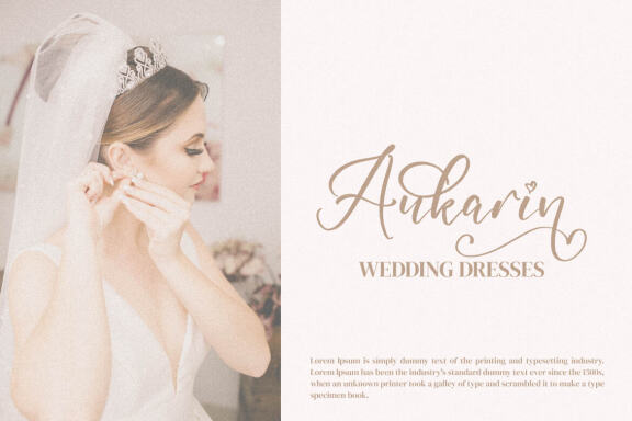 Cyndi aulya – Beautiful Script Font