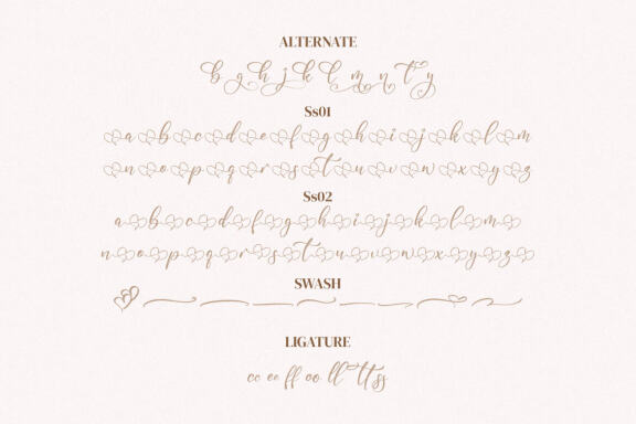 Cyndi aulya – Beautiful Script Font