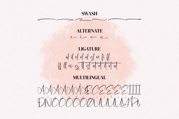 Rendika - Handwritten Script Font