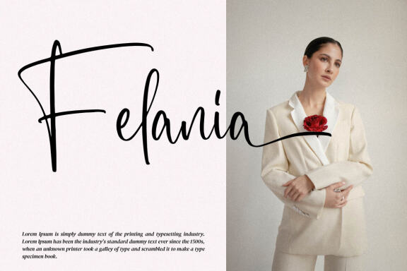 Rendika - Handwritten Script Font