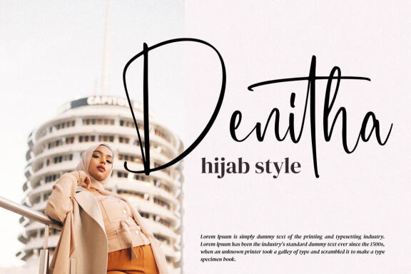 Rendika - Handwritten Script Font