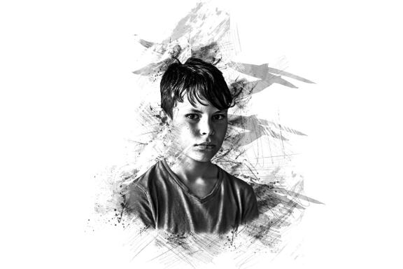 Ink Pen Sketch Photoshop Action