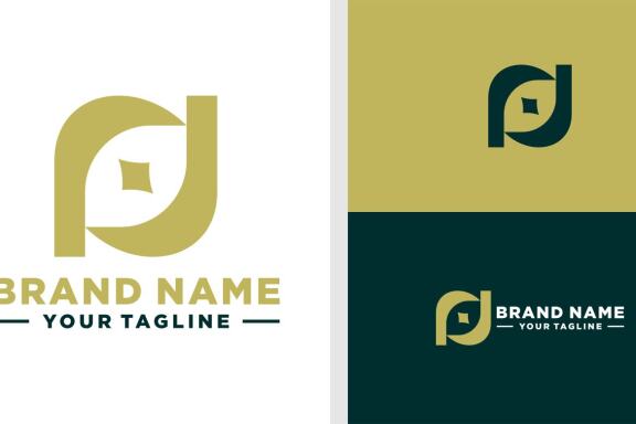 LETTER N LOGO EYES ELEGANT LUXURY EDITABLE