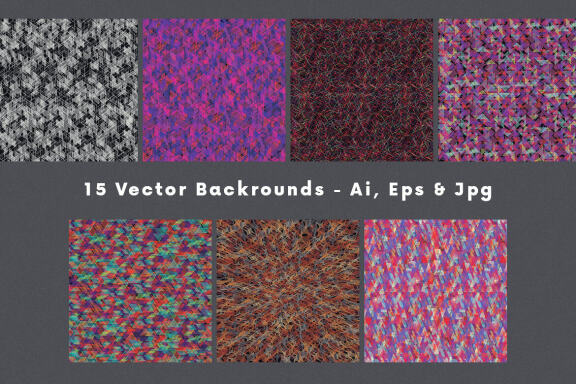 Abstract Geometric Backgrounds