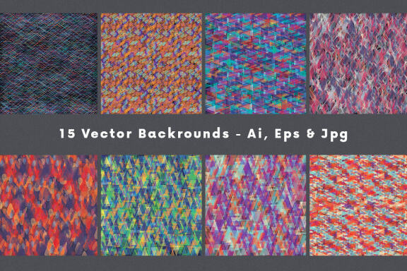 Abstract Geometric Backgrounds