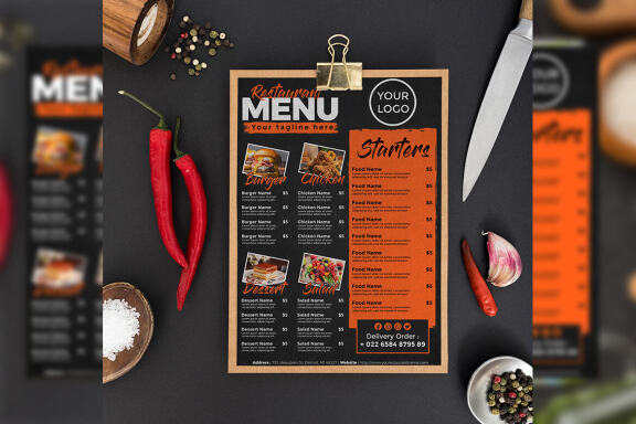 Restaurant Menu