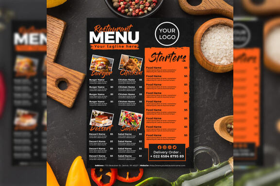 Restaurant Menu