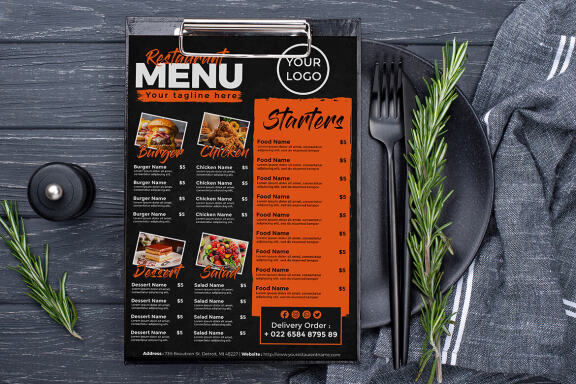 Restaurant Menu