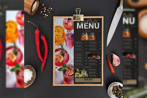 Cocktails Menu