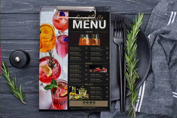 Cocktails Menu