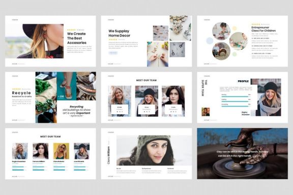 Creator-Art Craft PowerPoint Template