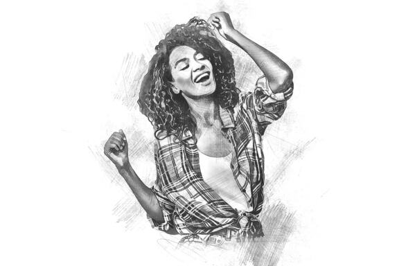 Advanced Drawing Photoshop Action