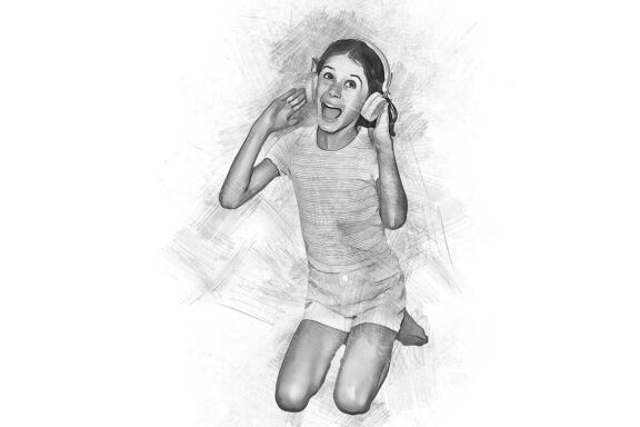 Advanced Drawing Photoshop Action