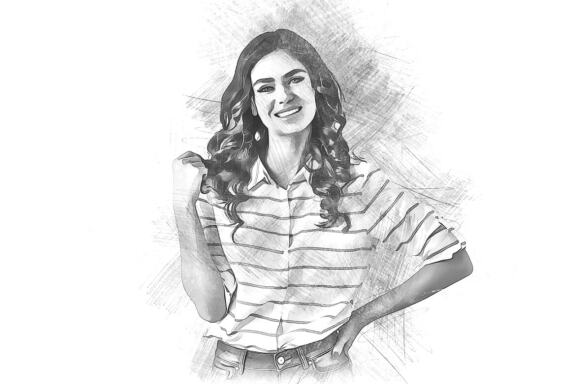 Advanced Drawing Photoshop Action