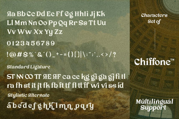 VT Chiffone - Retro Serif